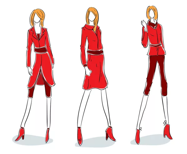 Trendy Fashion Model