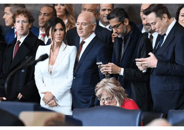 big tech en la inaguración